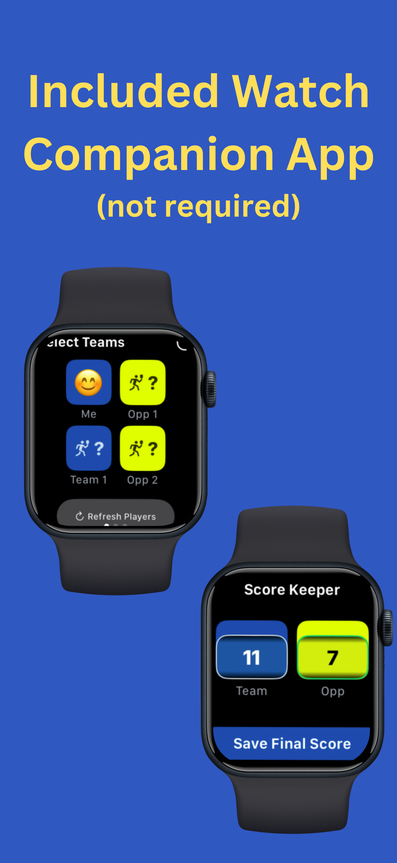 Apple Watch Companion - Store your phone in your bag