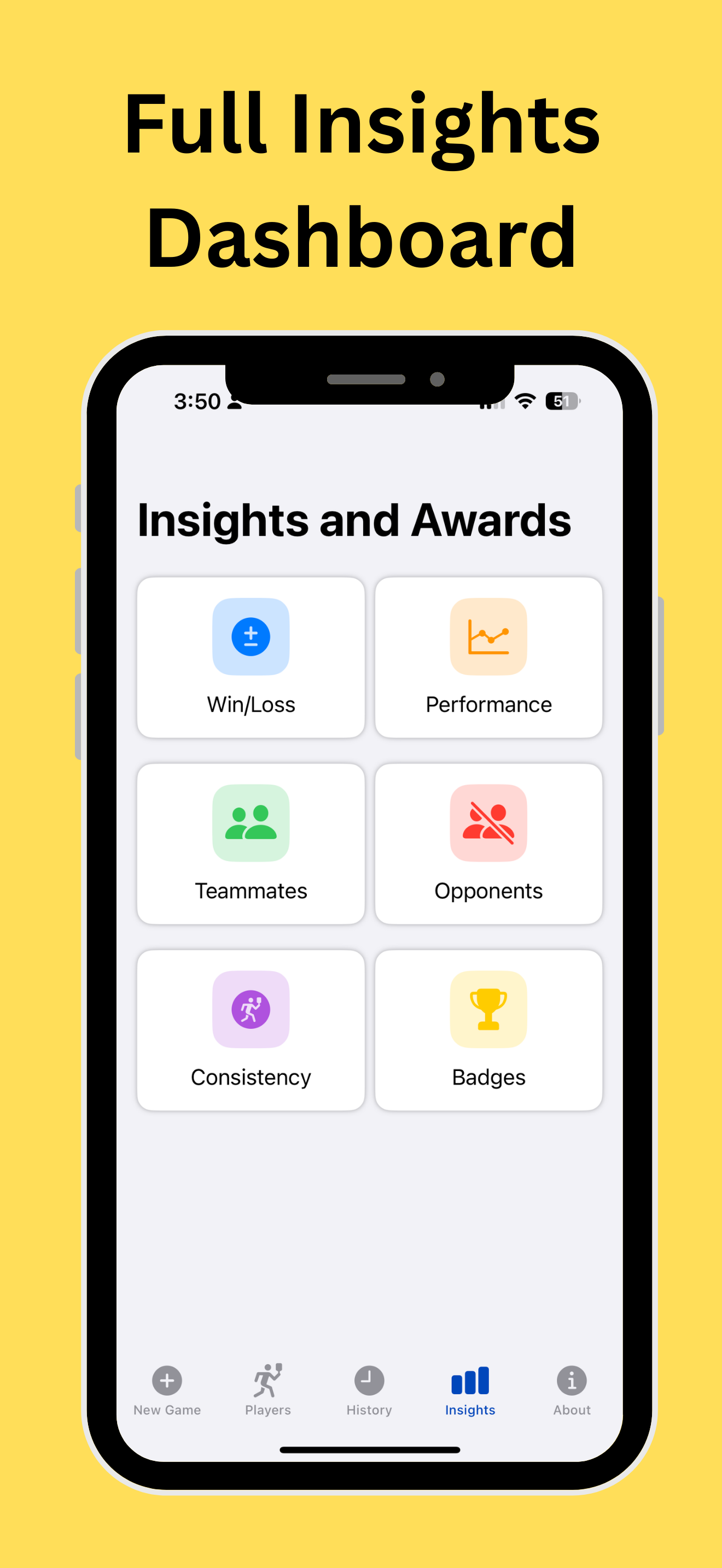 Insights - Full insights into your game